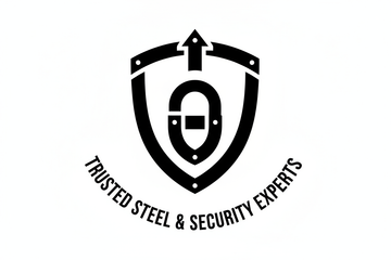 1. Trusted Steel & Security Experts CREATE ICON IN BLACK COLOUR