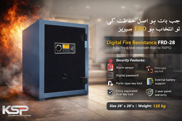 Fire resistance safe locker
