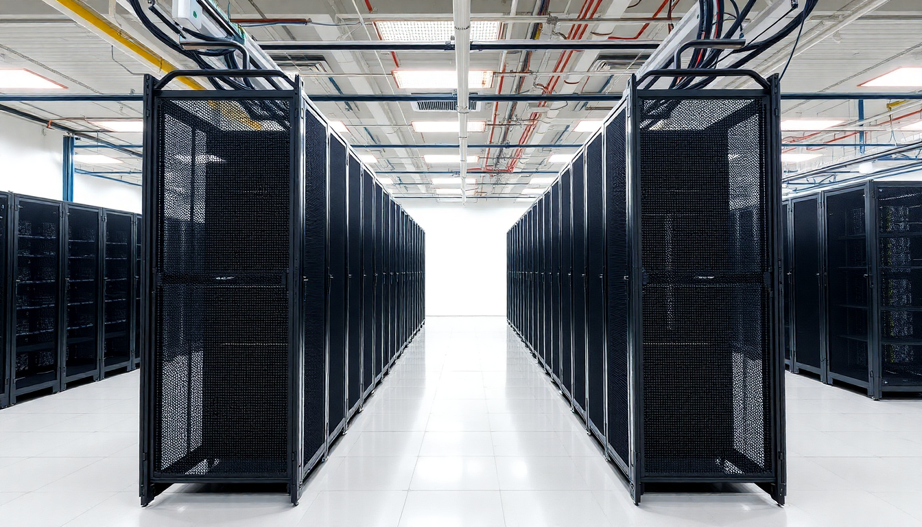 Describe Racking system to understand what is server racks clear image 