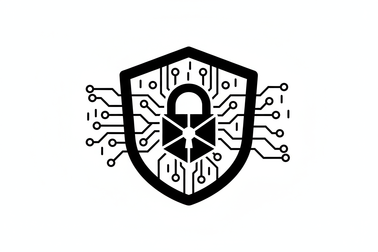 2. Advanced Security Features CREATE ICON IN BLACK COLOUR