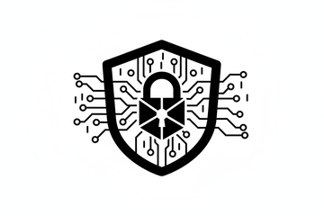 2. Advanced Security Features CREATE ICON IN BLACK COLOUR