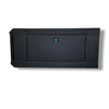 4U Wall Mount Server Rack Cabinet in black, featuring a glass door and secure lock for equipment storage
