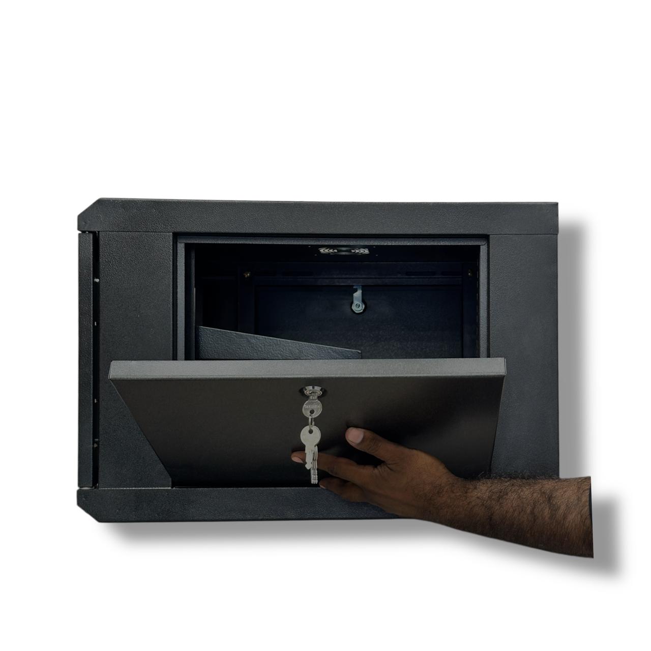 Kashif Steel Products 6U Wall Mount Server Rack Cabinet with secure locking door for organized equipment storage