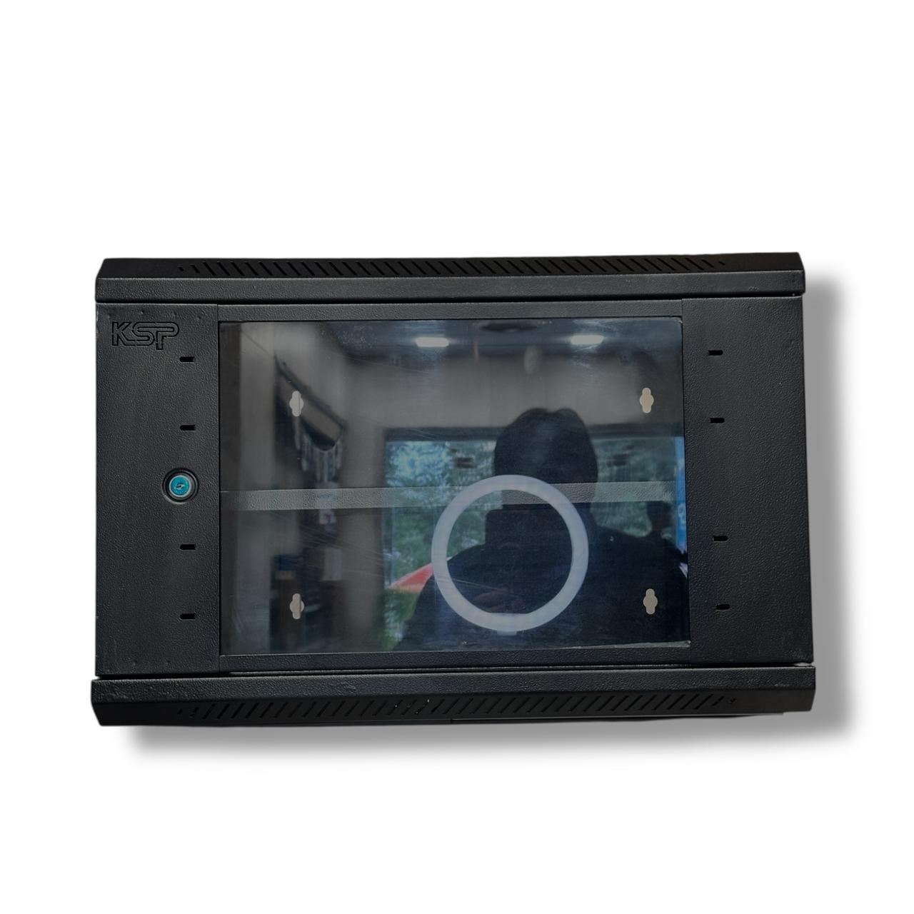 6U Wall Mount Server Rack Cabinet by Kashif Steel Products with a sleek design for efficient space management