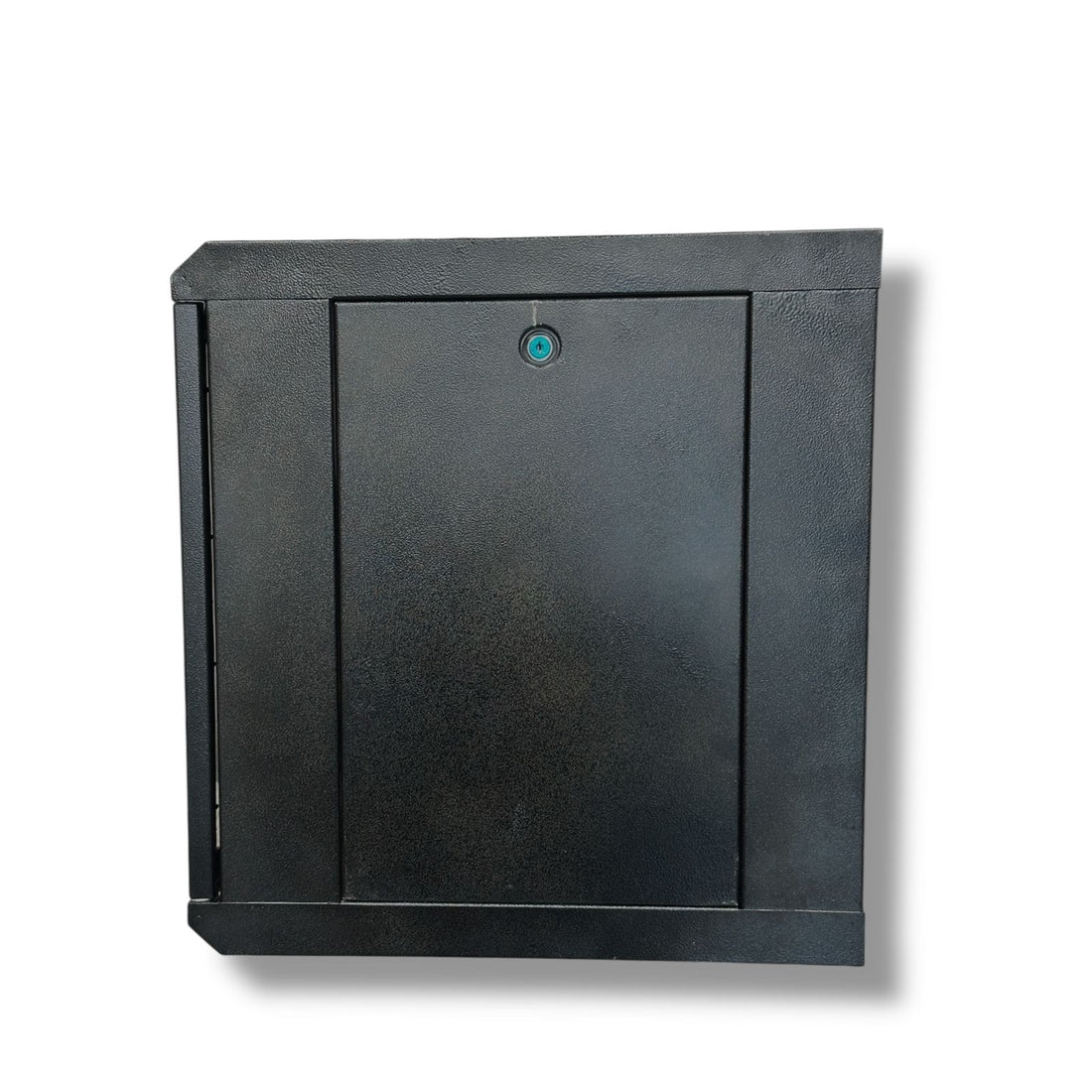 9U Wall Mount Server Rack Cabinet with a lockable glass door and durable steel construction
