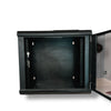 9U Wall Mount Server Rack Cabinet with a lockable glass door and durable steel construction
