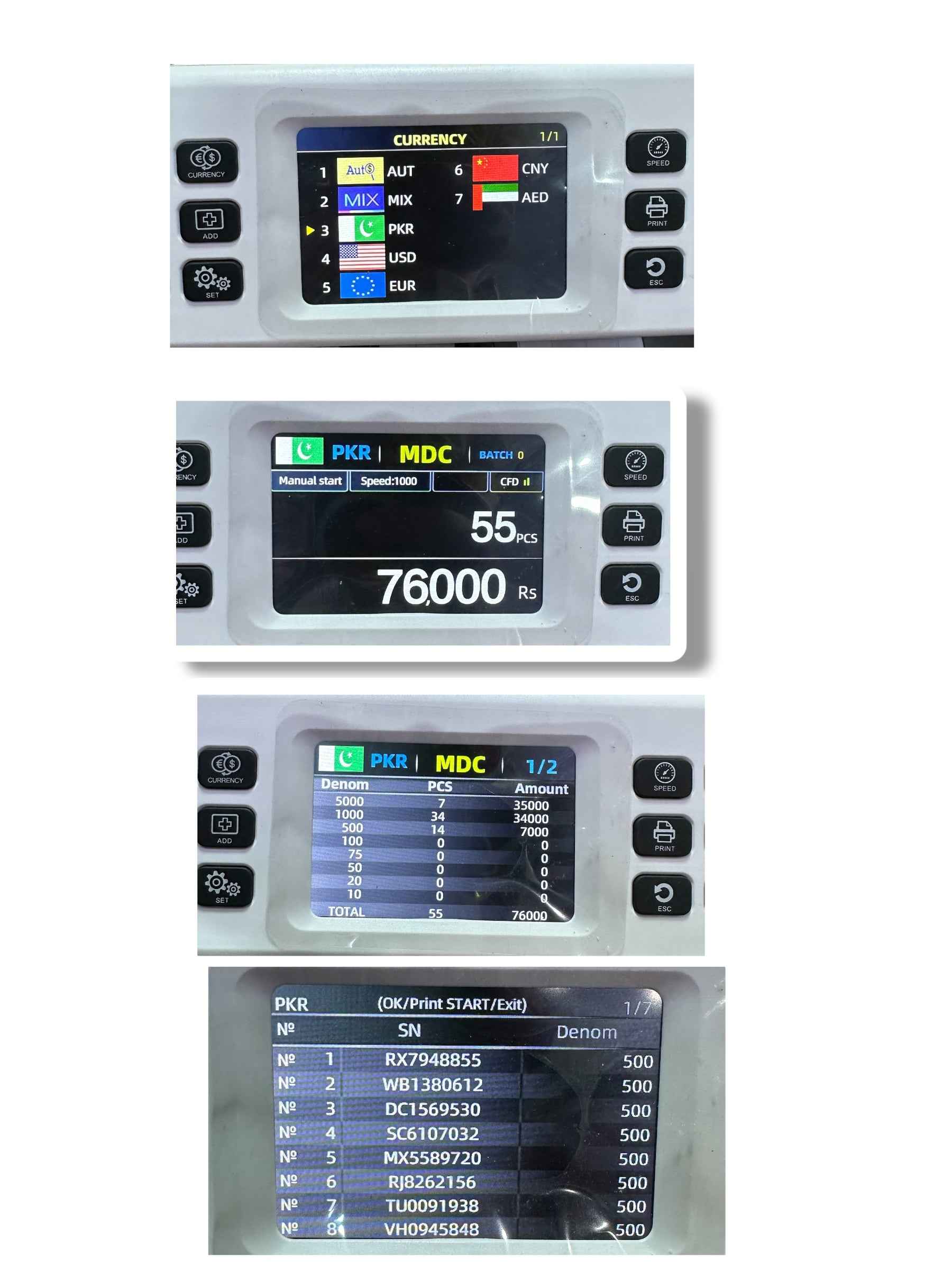 Top Loading Value Counter UN-60A