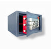 KSPSafeVault Digital Locker EG-25 compact black security safe with electronic keypad and rotary handle