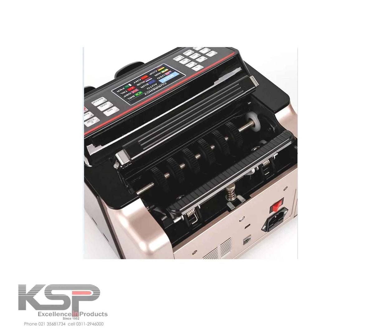 Ghannaka Rash Machine Cash Counting Machine FJ-2830 – Kashif Steel Products