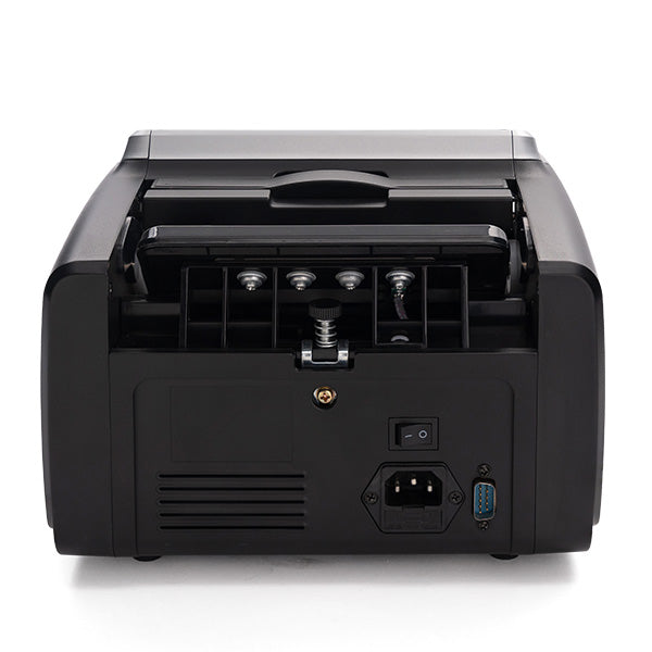 Multi Currencies 0721B Bill & Cash Counting Machine with a sleek black design
