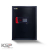 KSP Safe&Vault Digital Locker EM-50 black security safe with electronic keypad and red LED display