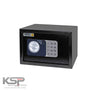 KSP Digital Locker EGN-20 black security safe with digital keypad and manual lock