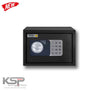 KSP Digital Locker EGN-20 black security safe with digital keypad and manual lock