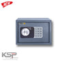 KSP Digital Locker EGN-20 black security safe with digital keypad and manual lock