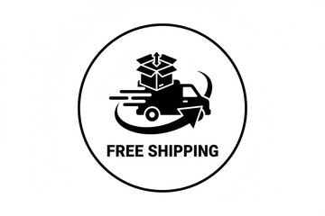 free shiping icon in black colour