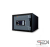 KSPSafe Vault Bio-Metric Safe FRB-20 compact black gray electronic safe with biometric scanner and keypad