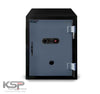 Bio-Metric Safe FRB-28 red door black body security safe with electronic keypad and fingerprint lock