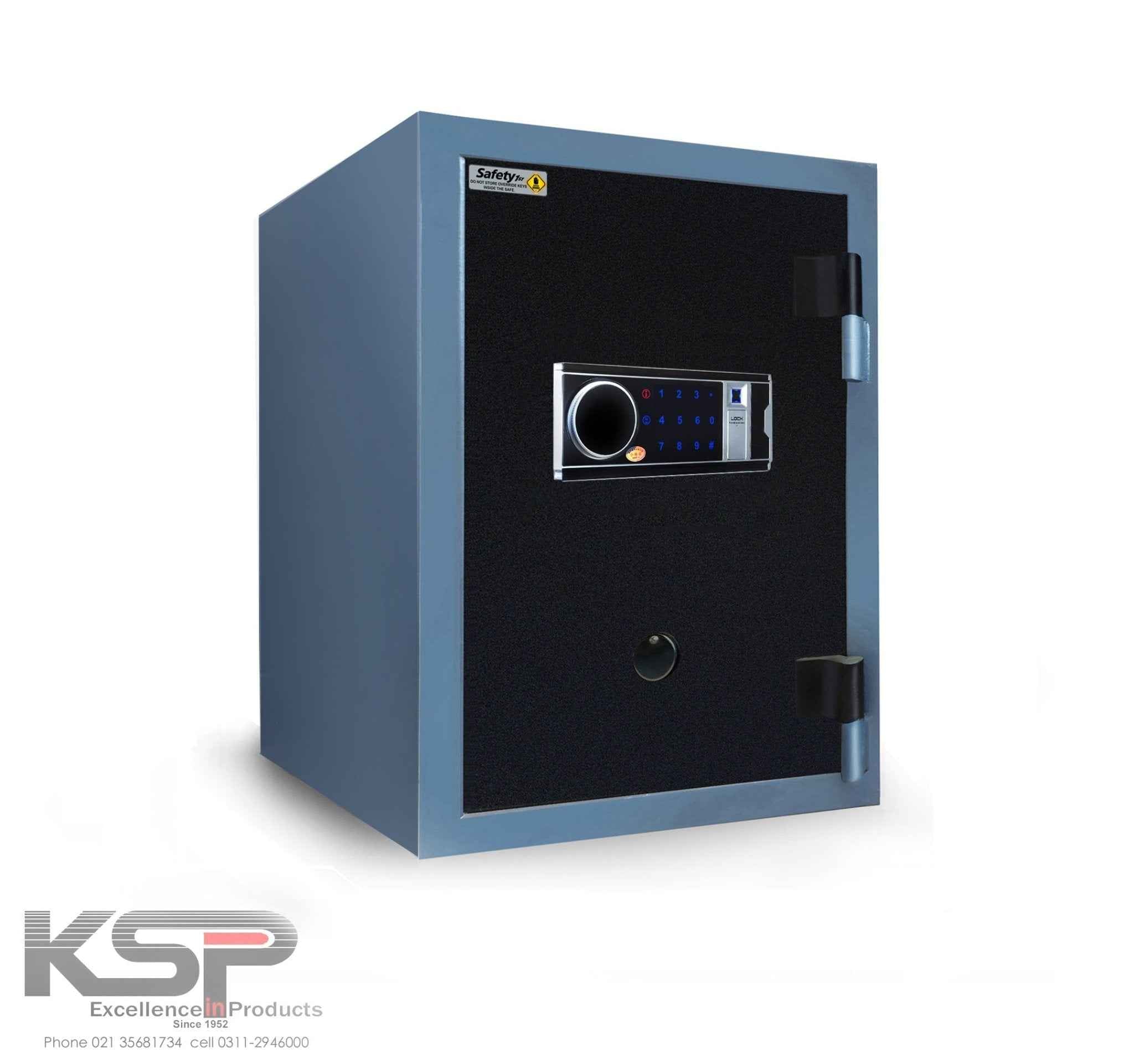KSPSafe and Vault compact steel security safe with biometric scanner and keypad Bio-Metric Safe FRB-N28