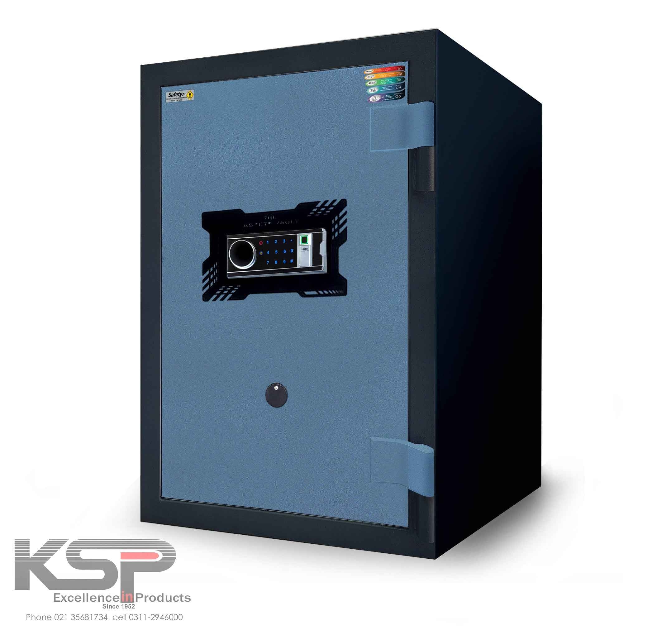 KSP Bio-Metric Safe FRB-N36 with digital keypad and robust security features for secure storage