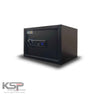 KSPSafeVault Digital Biometric Locker EBN 25 black security safe with biometric fingerprint pad and electronic keypad