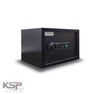 KSPSafeVault Digital Biometric Locker EBN 25 black security safe with biometric fingerprint pad and electronic keypad