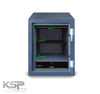 KSP red and black security safe with digital keypad key lock and solid hinges Digital Fire Resistence FRD-24