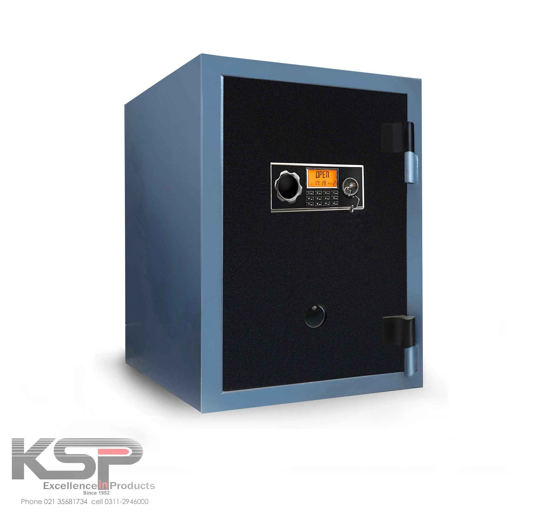 KSPSafe and Vault heavy duty security safe with electronic keypad and dial display Digital Fire Resistence FRD-28