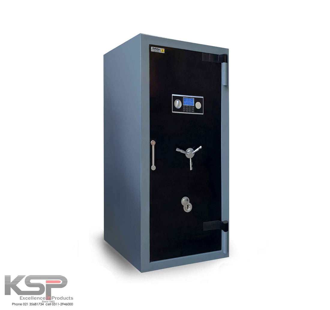 KSPSafe and Vault tall security safe with digital keypad triple spoke handle and lock Digital Fire Resistence FRD-54