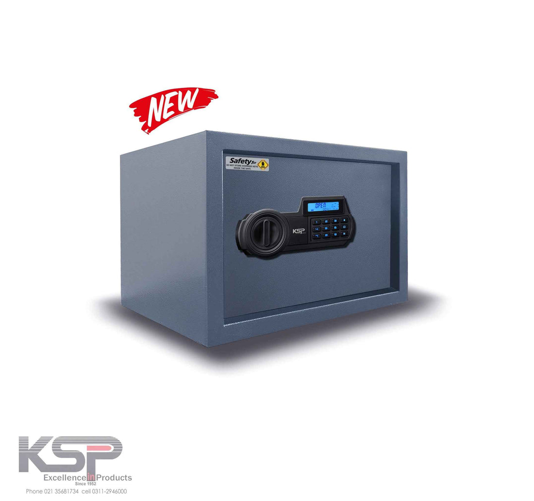 KSP Digital Locker ECN-25 electronic security safe with keypad and rotary handle for home or office
