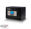 KSPSafe&Vault Digital Locker ED-25 black electronic safe with keypad and digital display