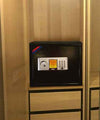 KSPSafe&Vault Digital Locker ED-30 black security safe with digital keypad and key lock