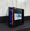 KSPSafe&Vault Digital Locker ED-30 black security safe with digital keypad and key lock