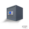 KSPSafe&Vault Digital Locker ED-30 black security safe with digital keypad and key lock