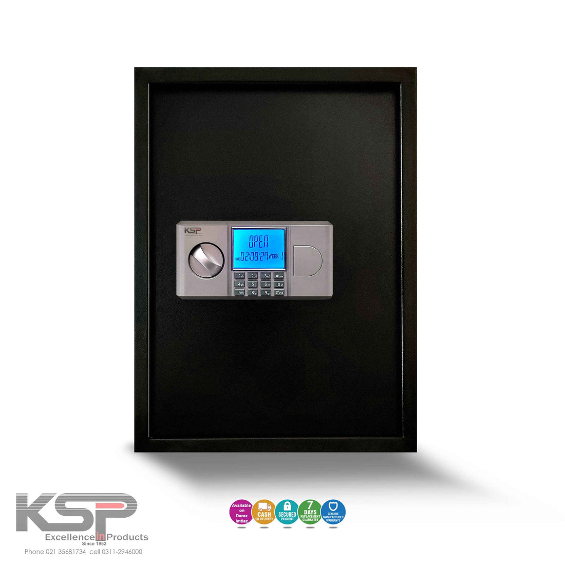 KSPSafe&Vault Digital Locker ED-50 security safe with digital keypad and electronic lock