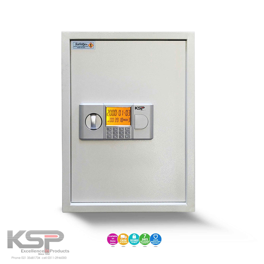 KSPSafe&Vault Digital Locker ED-50 security safe with digital keypad and electronic lock