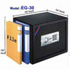 KSPSafe&Vault Digital Locker EG-30 black security safe with electronic keypad and rotary handle