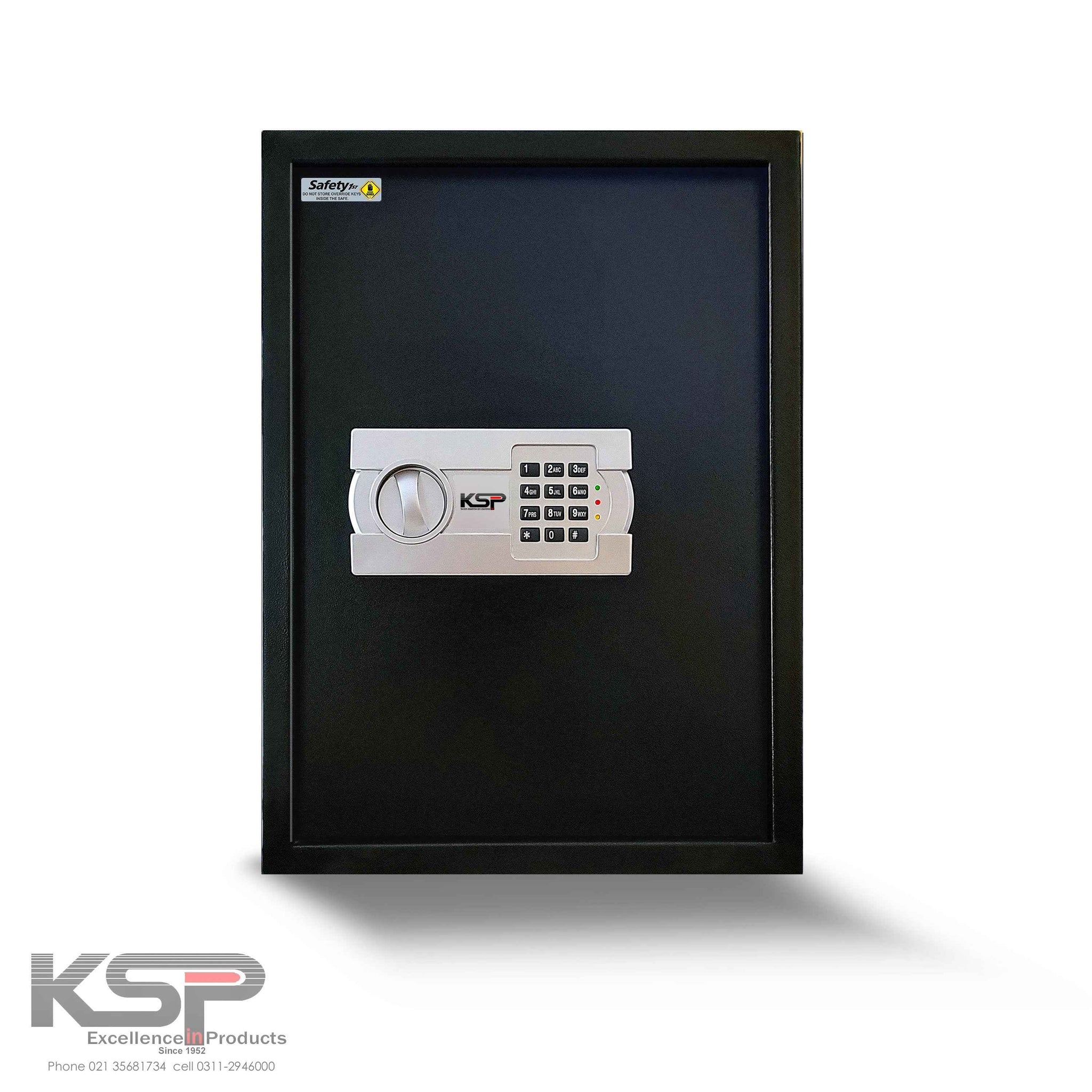 KSPSafe&Vault Digital Locker EG-50 black security safe with electronic keypad lock