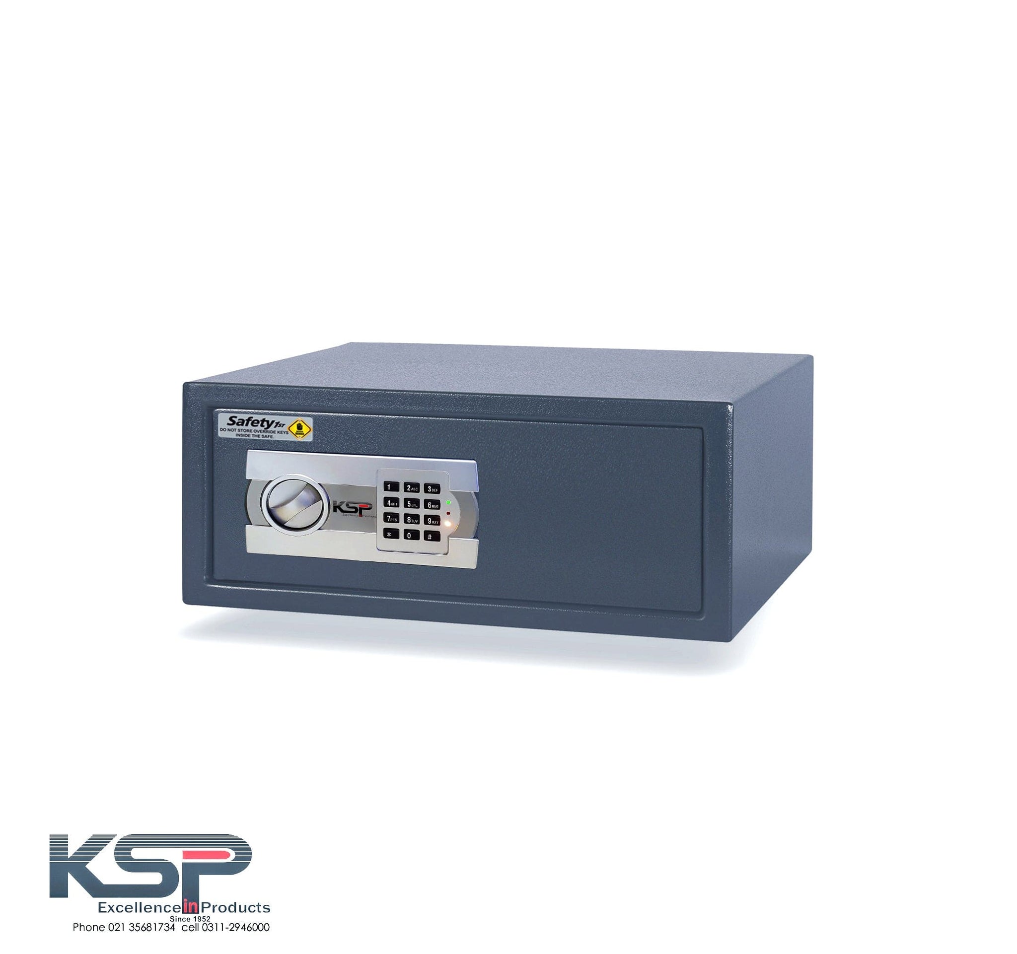 KSP Safe&Vault Digital Safe Locker EGL-40 with electronic keypad and steel construction for secure storage