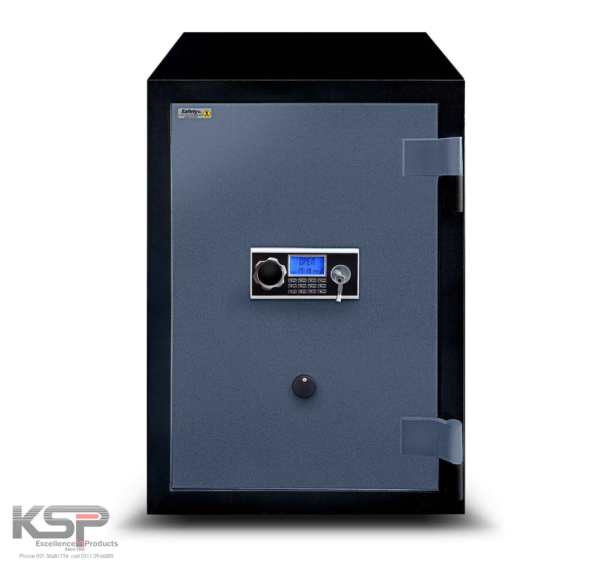 KSPSafe and Vault Digital Fire Resistence FRD-36 security safe with electronic keypad and steel door