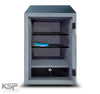 KSPSafe and Vault Digital Fire Resistence FRD-36 security safe with electronic keypad and steel door