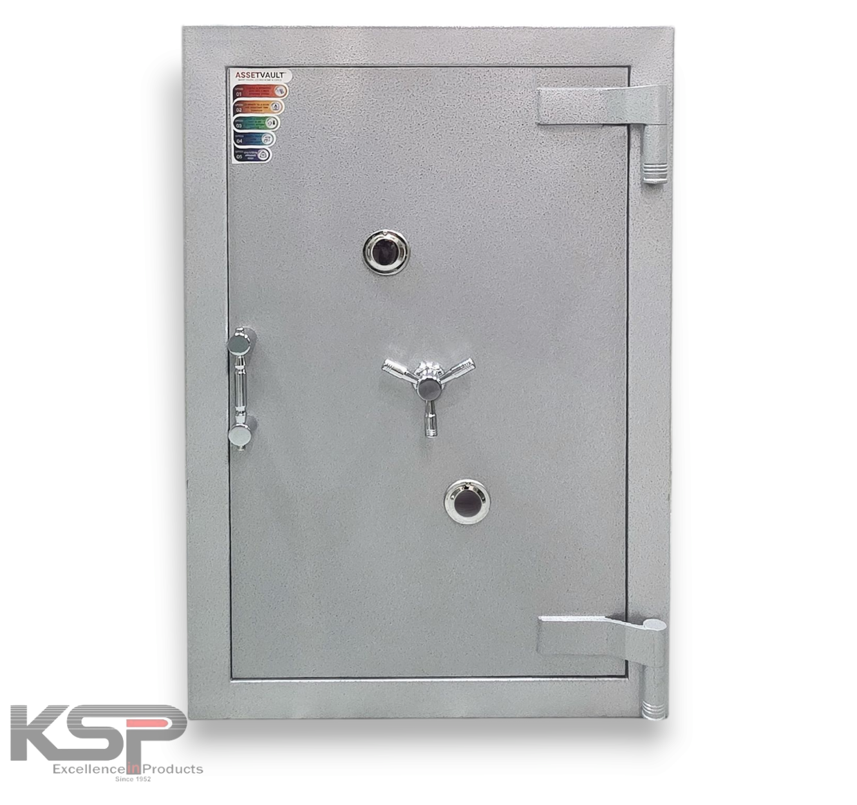 KSP FR-36 Manual Fire Resistance Safe with a durable steel design and dual locking system