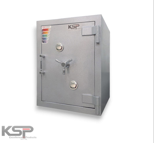KSP Key Fire Resistance FR-27 Safe with keypad in gray color for enhanced security