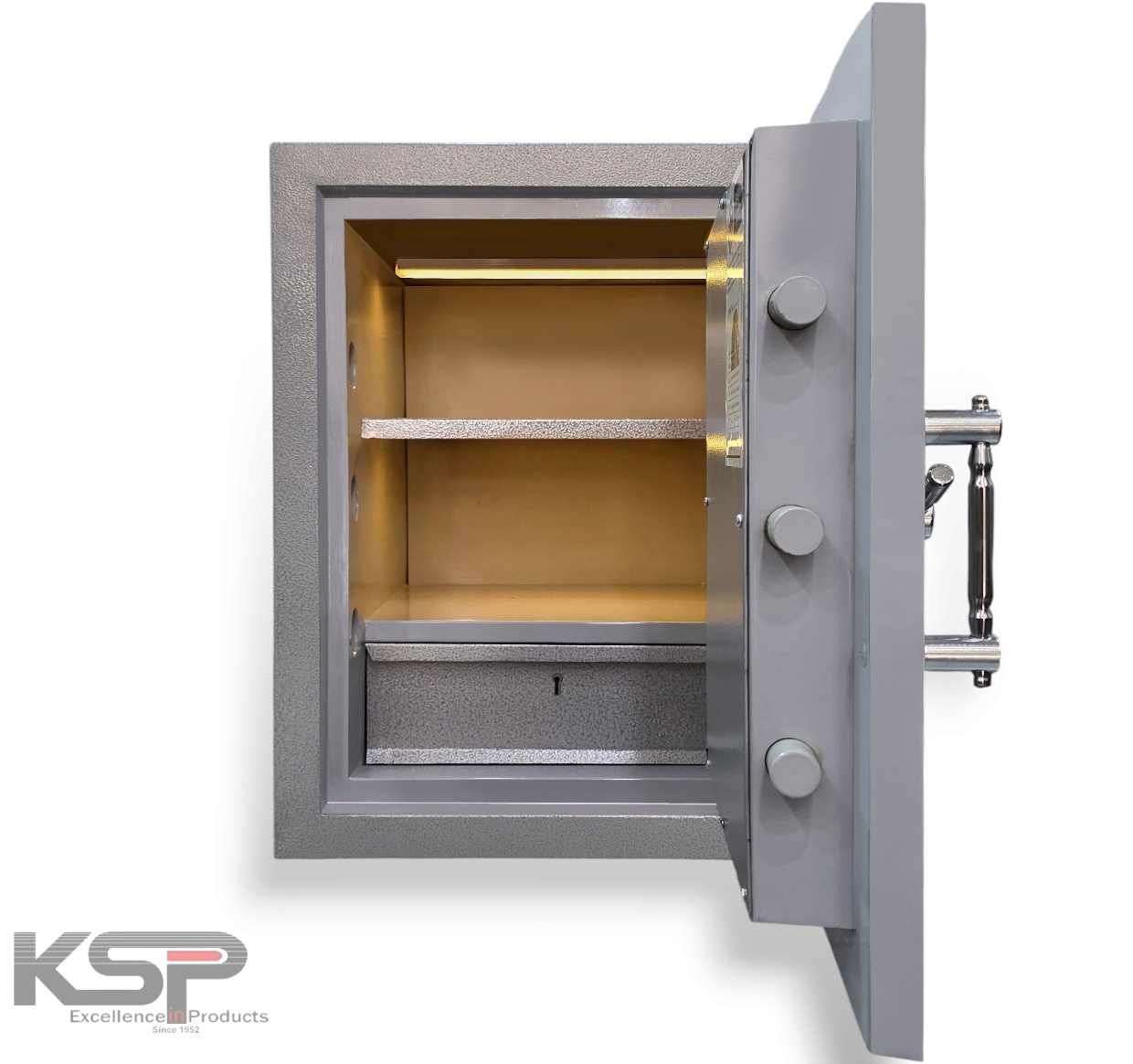 KSP Manual Fire Resistance FR-24 Security Safe with fireproof lining and spacious interior