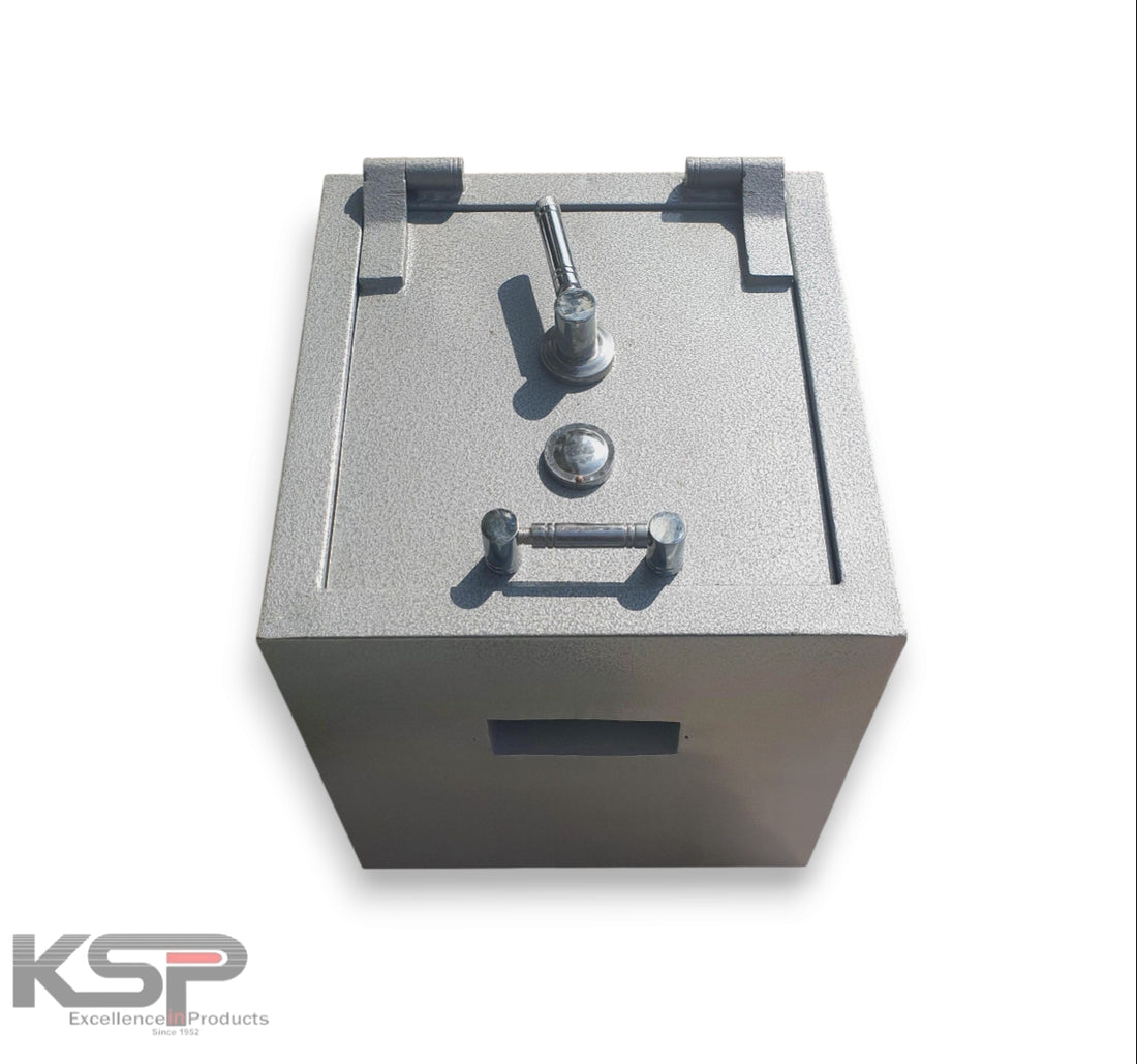 KSP Manual Fire Resistance FR-24U Security Safe with durable locking system and gray finish