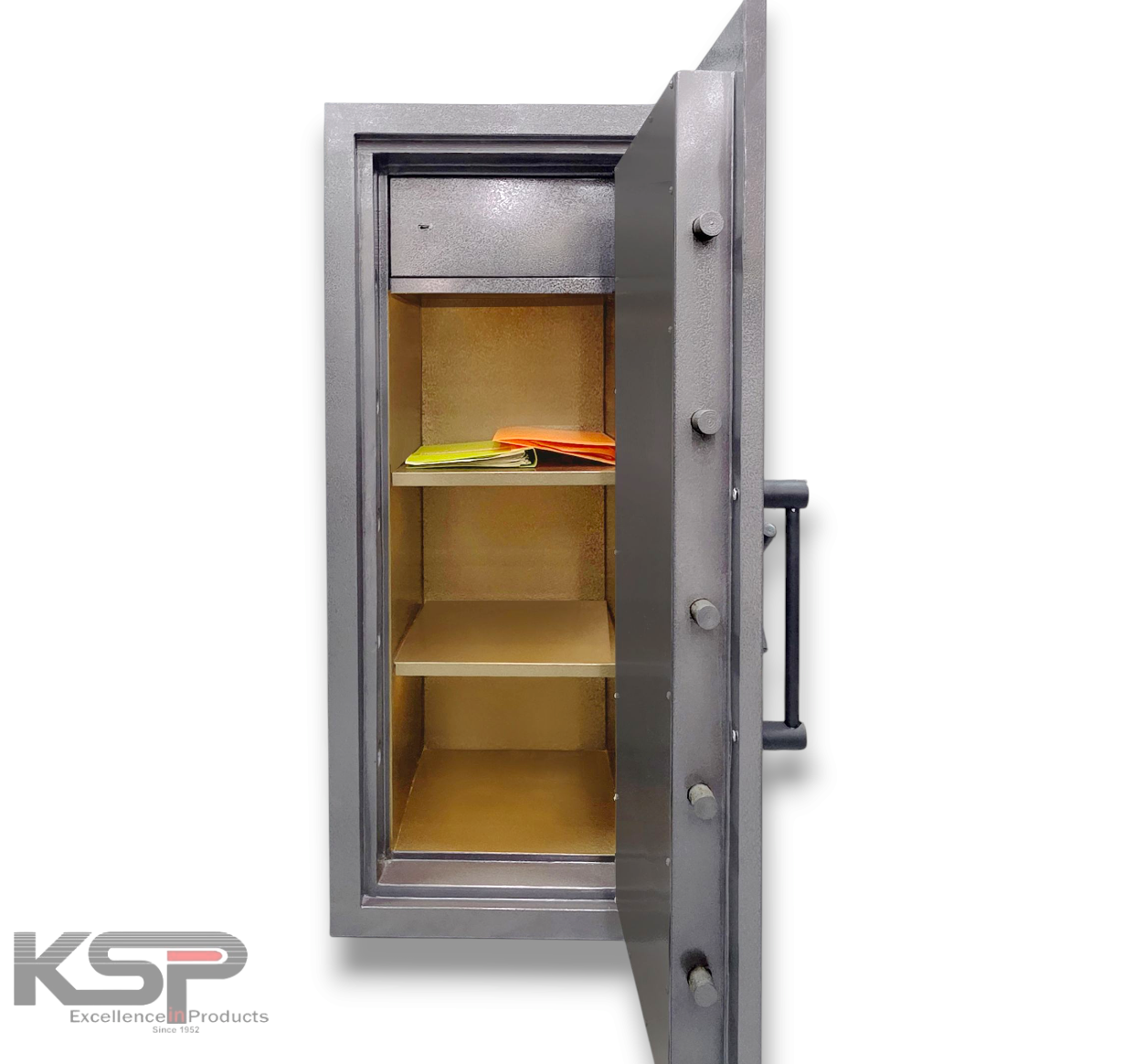 KSP Manual Fire Resistance FR-54DR Security Safe with fireproof lining and spacious interior