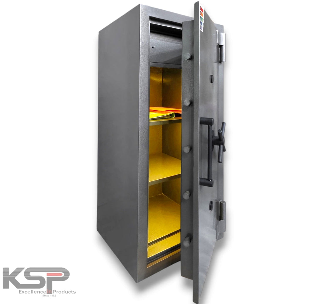 KSP Manual Fire Resistance FR-54DR Security Safe with Biometric Keypad and Fireproof Lining