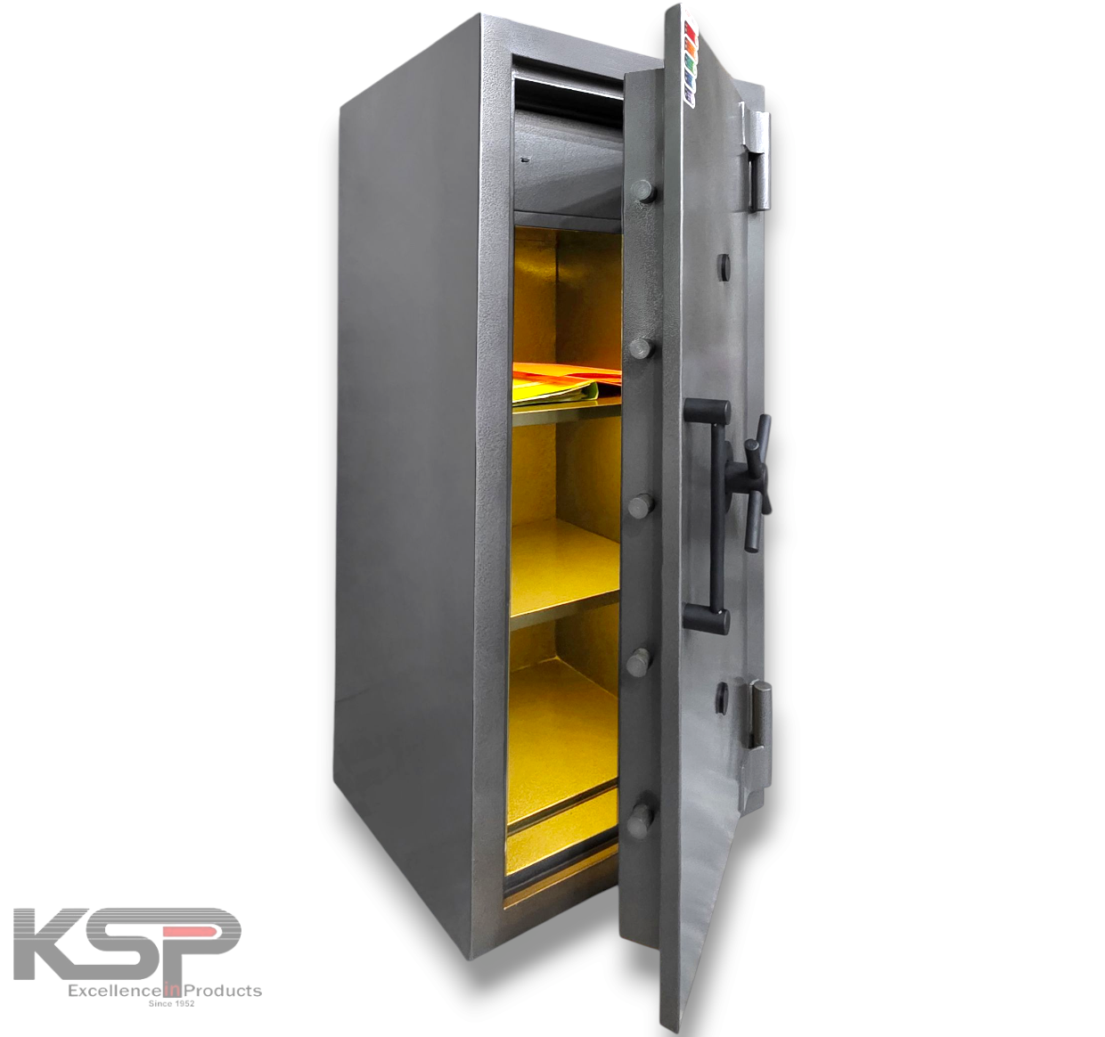 KSP Manual Fire Resistance FR-54DR Security Safe with Biometric Keypad and Fireproof Lining