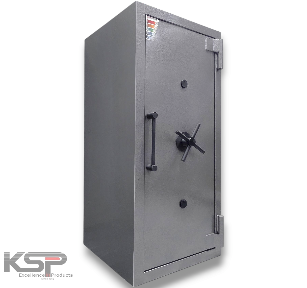 KSP Manual Fire Resistance FR-54DR Security Safe with Biometric Keypad in Grey