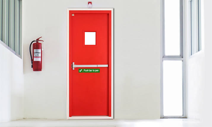 KSP Emergency Exit Door – Certified Fire Rated Safety | Pakistan – Kashif Steel Products