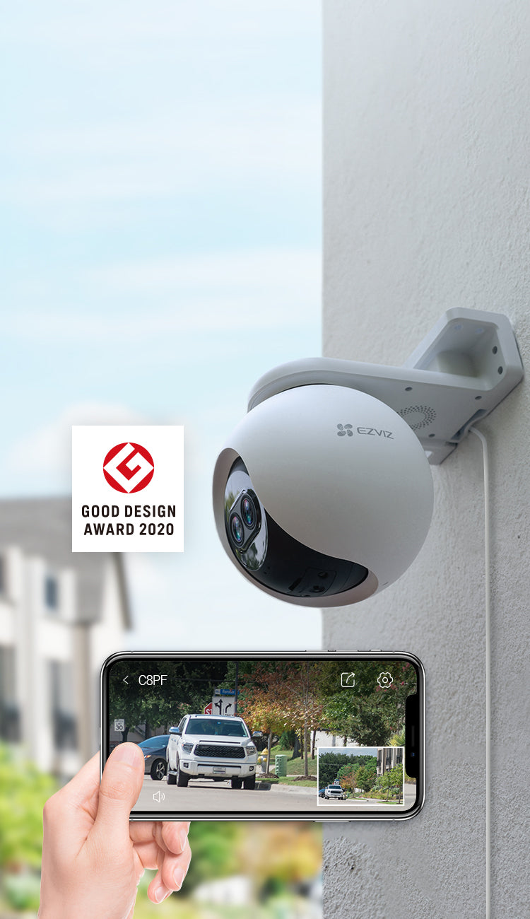 EZVIZ C8PF Dual-Lens Pan & Tilt Wi-Fi Camera